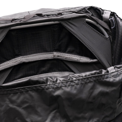Atlas Athlete hiking camera backpack water bladder tab