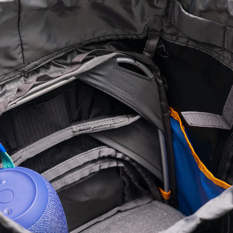 Atlas Athlete hiking camera backpack internal organization