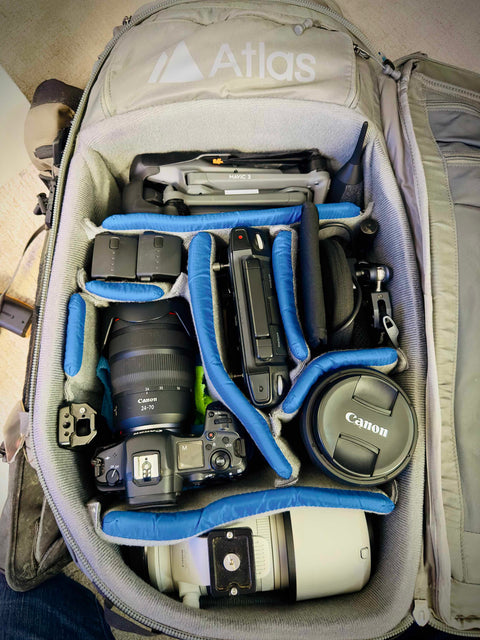 PHOTO OF PACK + GEAR