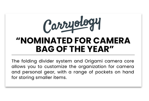 Carryology Awards - Best Camera Bag