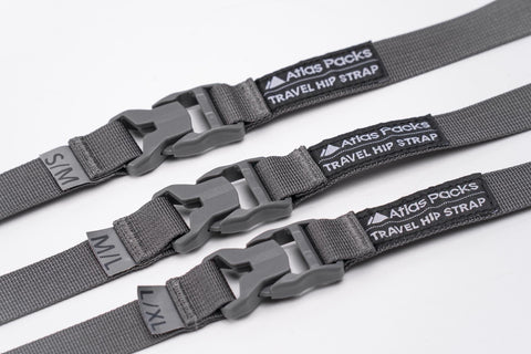 Pack Straps that Connect to the Hip Pouches