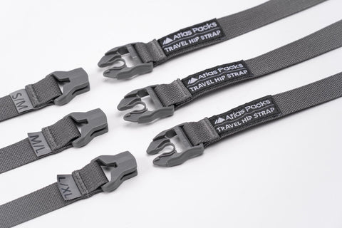 Pack Straps that Connect to the Hip Pouches