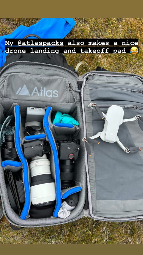 Andrew Hertel @andrewjameshertel | Atlas Packs Pro Team Ambassador