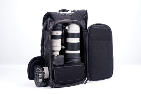 Atlas ONE - Mission | Side-Access Covert Camera Backpack - 30L