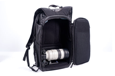 Atlas ONE - Mission | Side-Access Covert Camera Backpack - 30L