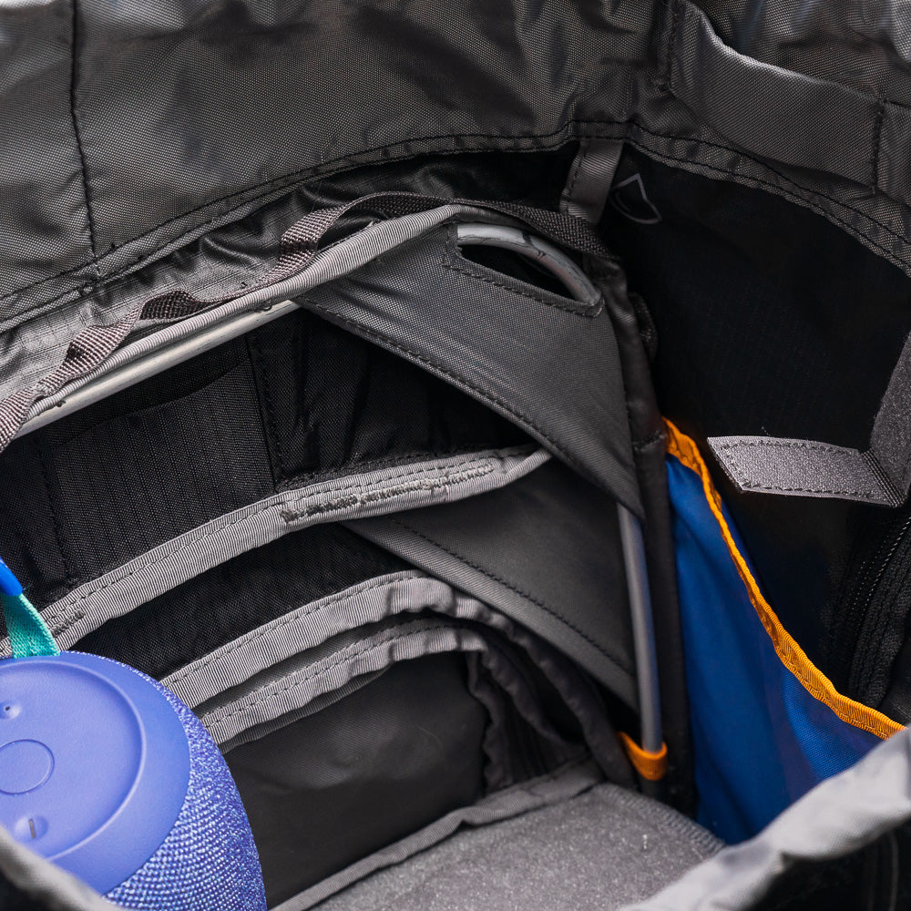 Atlas Athlete Camera Pack | 20-40L Shallow Origami Core: Daypack to Overnight