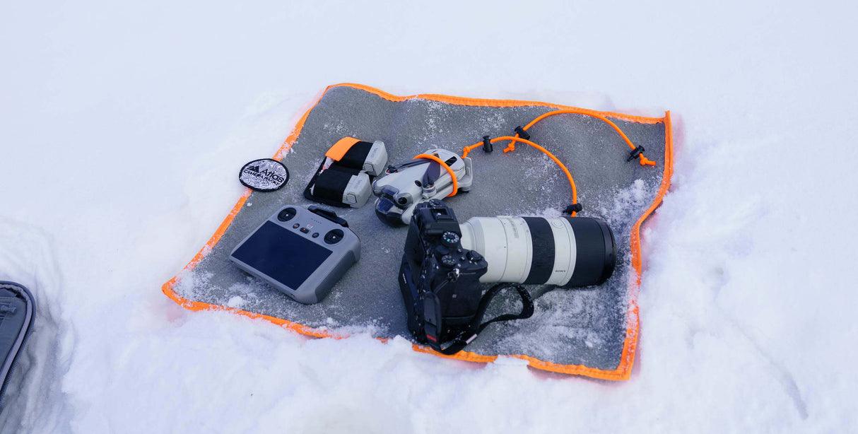 Atlas Packs Beach Blanket - The best way to protect camera gear when you put it down