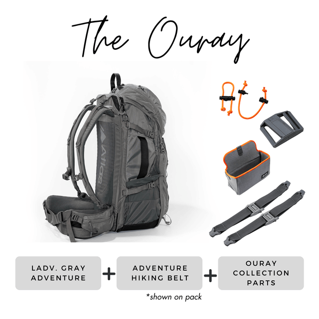 Atlas Packs Ouray Curated Collection || Any Atlas Pack + Hiking Belt + OGI + x2 Magnetic Quick Release Cargo Straps + x2 Shock Loop + 40mm Magnetic Hip Belt Buckle + Free World-Wide Shipping|| SAVE $175