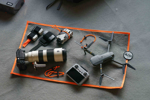 Atlas Packs Beach Blanket - The best way to protect camera gear when you put it down