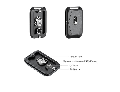 Atlas Click QD Camera Clip | Leofoto Quick Detach QD Parts