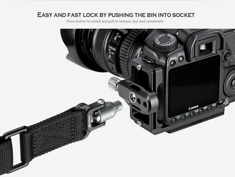 Atlas Click QD Camera Clip | Leofoto Quick Detach QD Parts