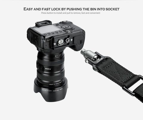 Atlas Click QD Camera Clip | Leofoto Quick Detach QD Parts