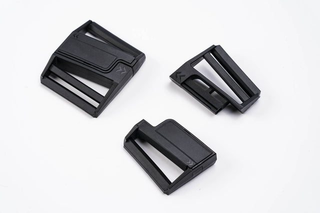 1 1/4 Inch Side Quick Release Plastic Black Buckles 
