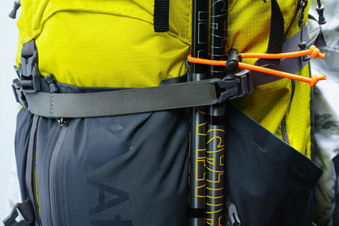 adjustable backpack hiking stick bungee Shock Loop Quick Release Bungees – AtlasPacks