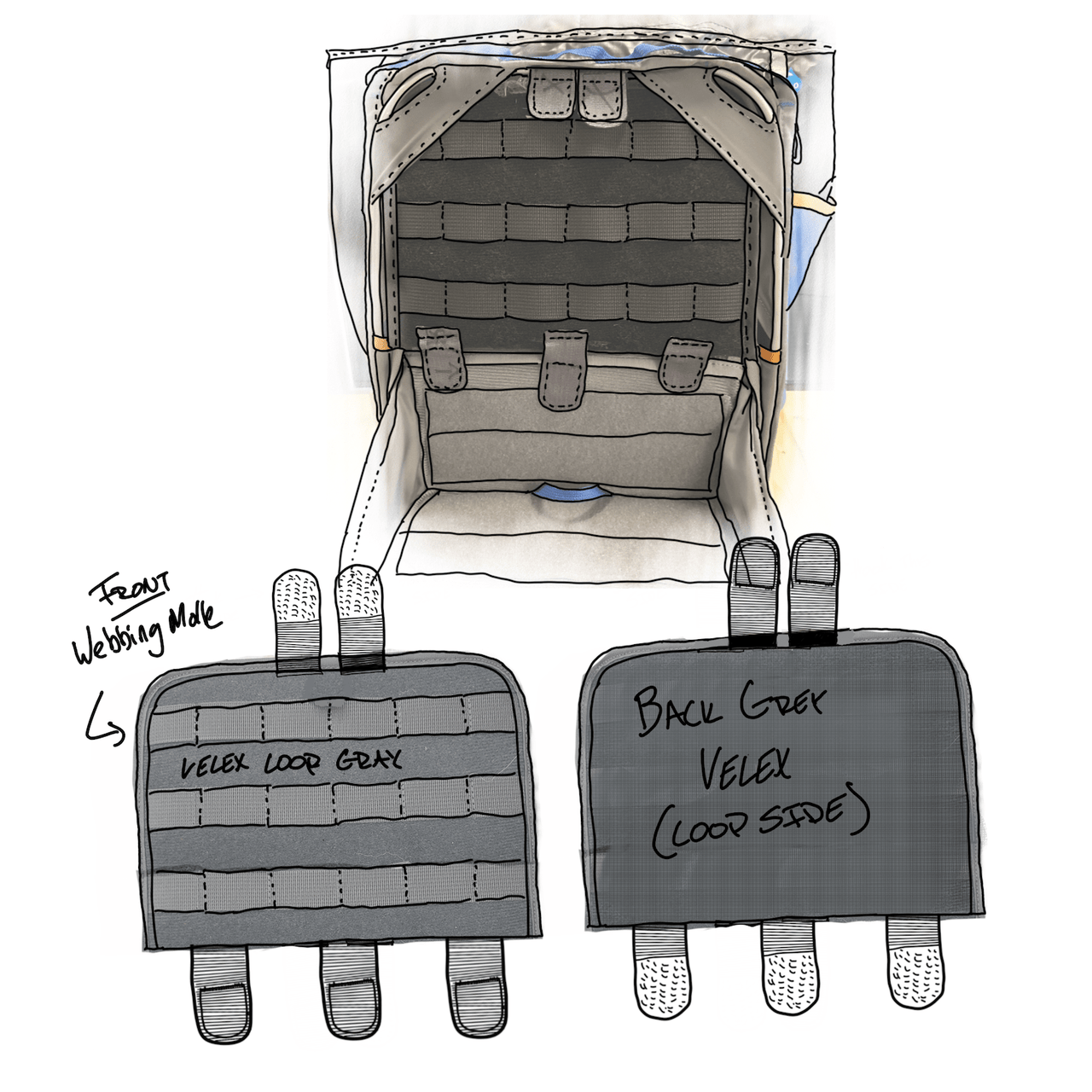 Atlas Packs MOLLE Insert – AtlasPacks
