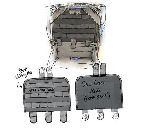 Atlas Packs MOLLE Insert